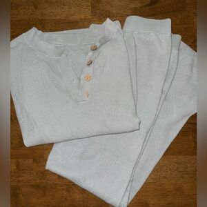 Gray Loungewear Set
